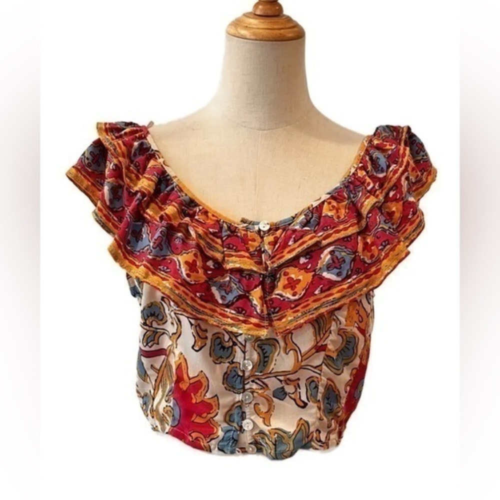 Rachel‎ Zoe Crop Top